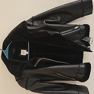 Gap faux leather jacket medium. Boy or girl